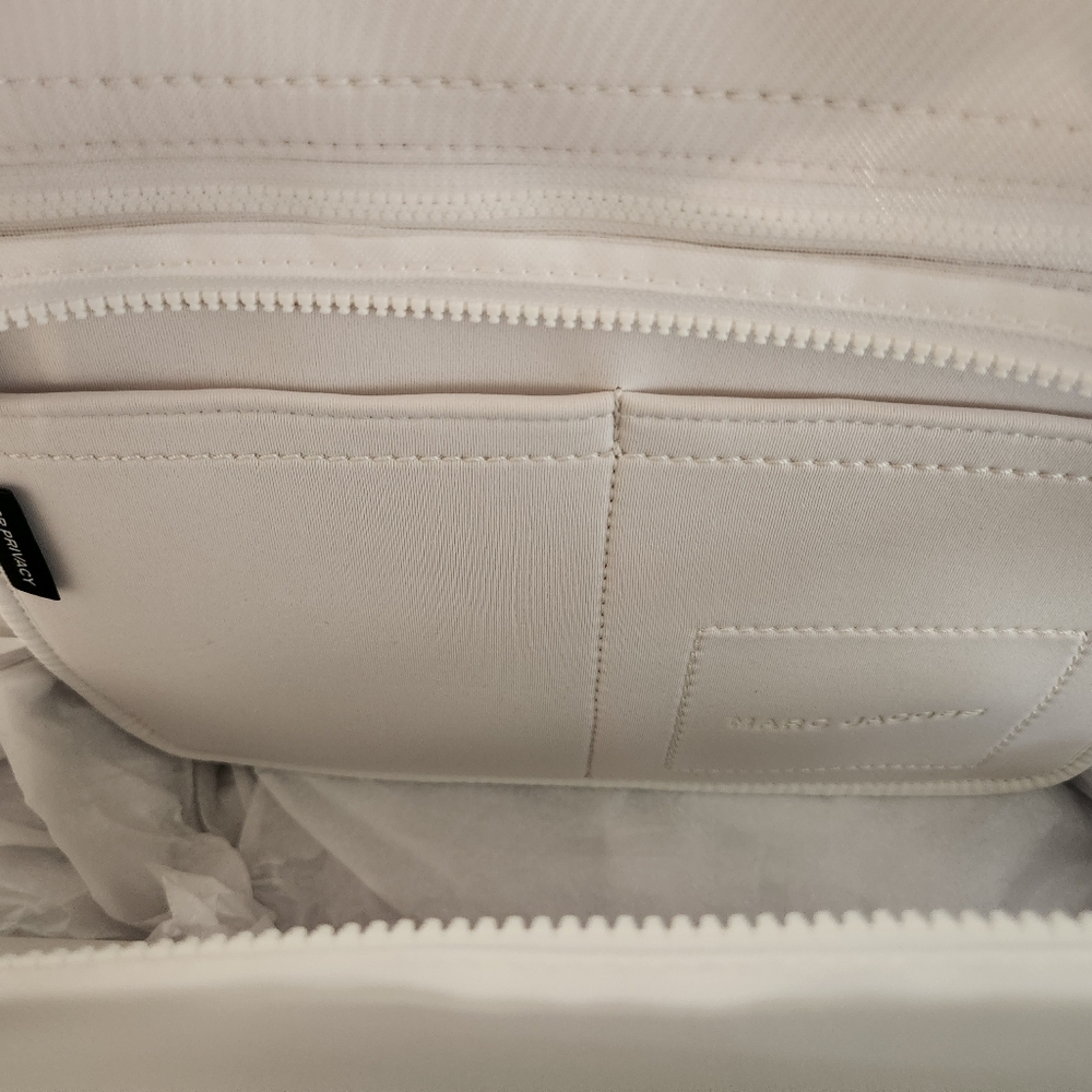 Marc Jacobs The Large Mesh Tote Bag White Authentic With Dust Bag NWT - Picture 15 of 16